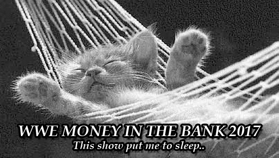 WWE Money In The Bank&nbsp;2017