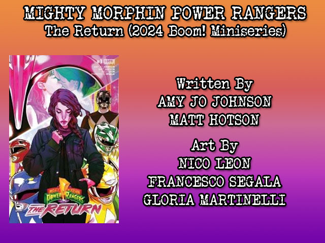 COMIC REVIEW – MMPR: The Return (2024&nbsp;Miniseries)