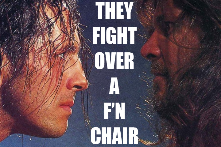 Hart And Nash Feud Over A Chair (And Other&nbsp;Kayfabes)