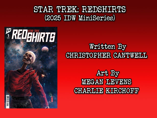 COMIC REVIEW – Star Trek: Red Shirts (2025 Miniseries,&nbsp;IDW)